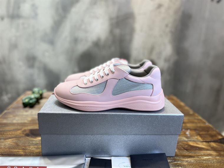 PRADA AMERICA'S CUP SOFT RUBBER AND BIKE FABRIC SNEAKERS - PRS044