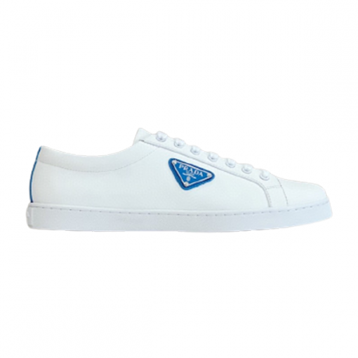 PRADA BRUSHED LEATHER SNEAKERS - PRS012