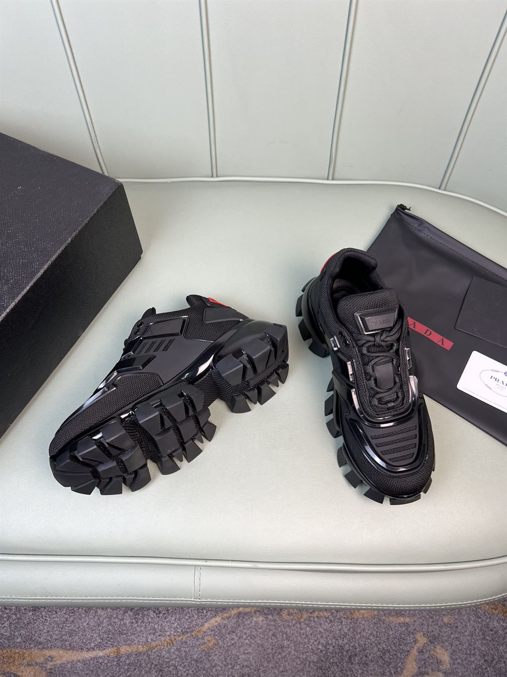 PRADA CLOUDBUST THUNDER TECHNICAL FABRIC SNEAKERS - PRS004