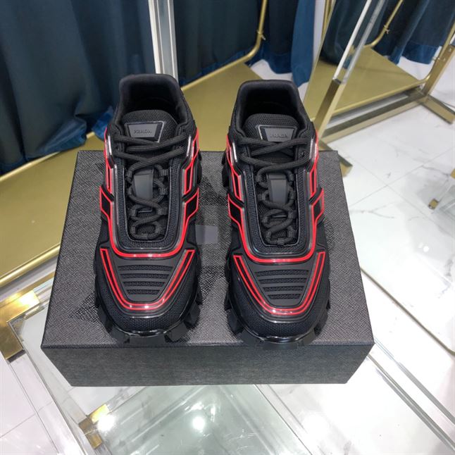 PRADA CLOUDBUST THUNDER TECHNICAL FABRIC SNEAKERS - PRS063