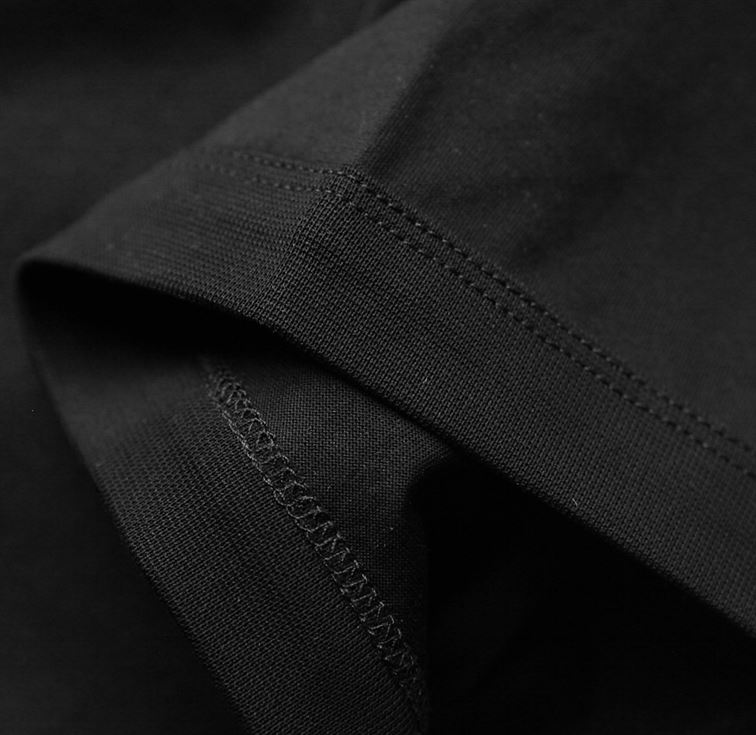 PRADA COTTON T-SHIRT BLACK - PT001