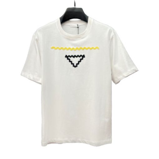 PRADA COTTON T-SHIRT WHITE - PT004