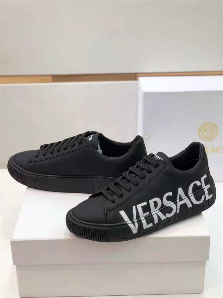 VERSACE GRECA LOGO SNEAKERS - VSS011