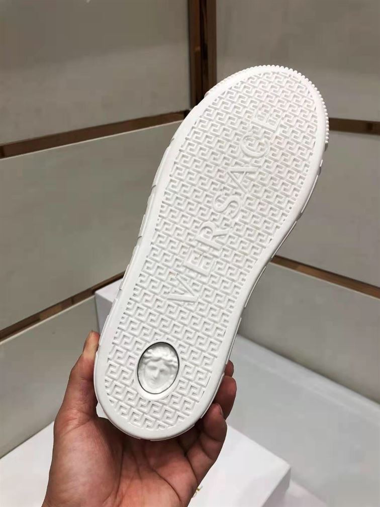 VERSACE GRECA LOGO SNEAKERS - VSS012