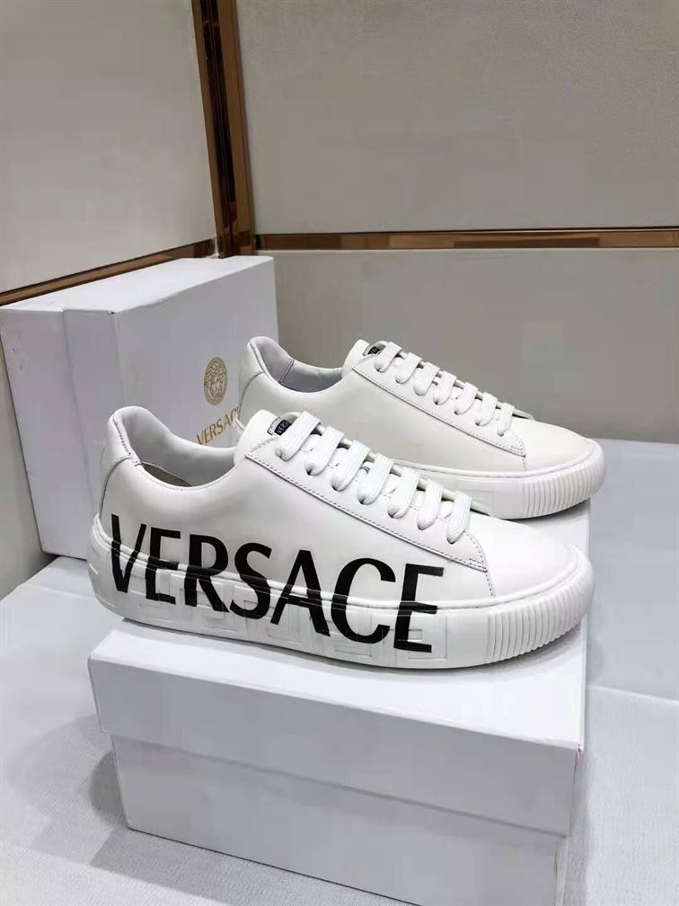 VERSACE GRECA LOGO SNEAKERS - VSS012