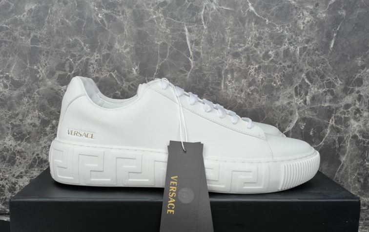 VERSACE GRECA SNEAKERS IN WHITE - VSS013