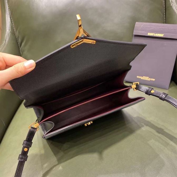 YSL PURPLE BAG