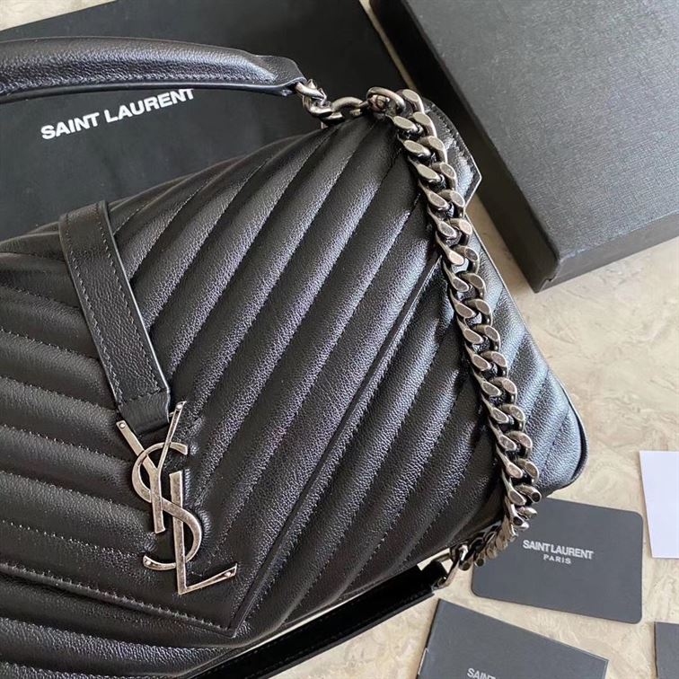 YSL COLLEGE BLACK BAG