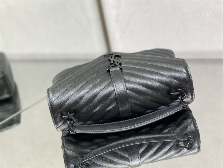 YSL COLLEGE BLACK BAG