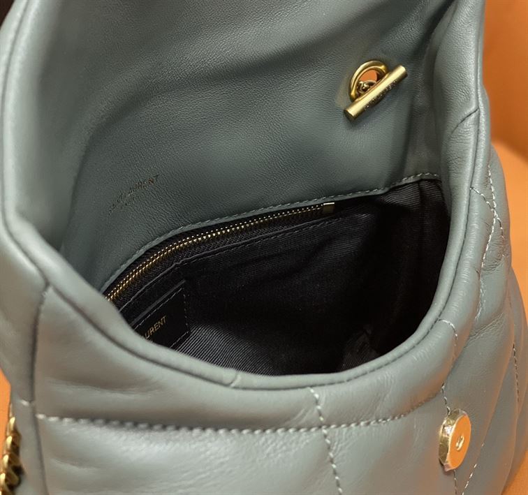 YSL PUFFER TOY BAG IN QUILTED LAMBSKIN