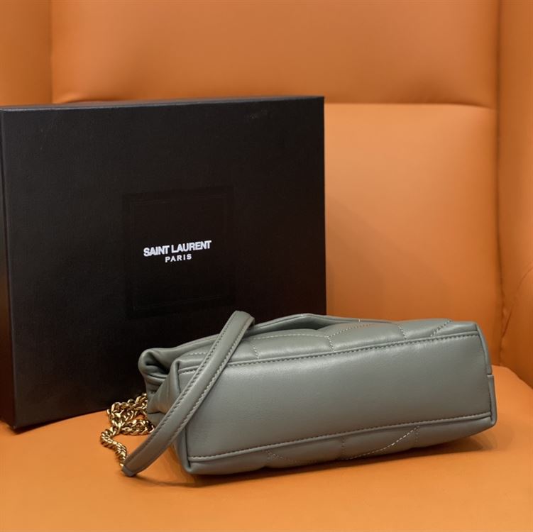 YSL PUFFER TOY BAG IN QUILTED LAMBSKIN