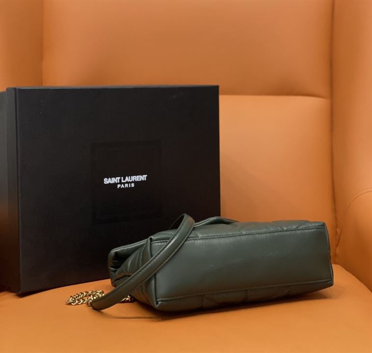 YSL PUFFER TOY BAG IN QUILTED LAMBSKIN