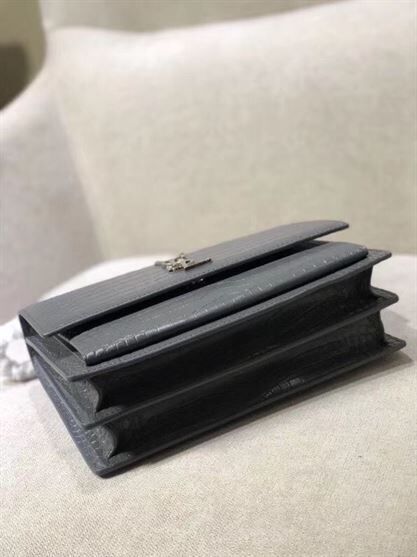 YSL SUNSET GREY BAG