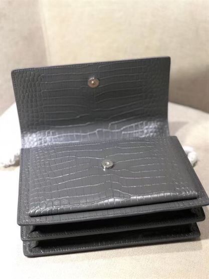 YSL SUNSET GREY BAG