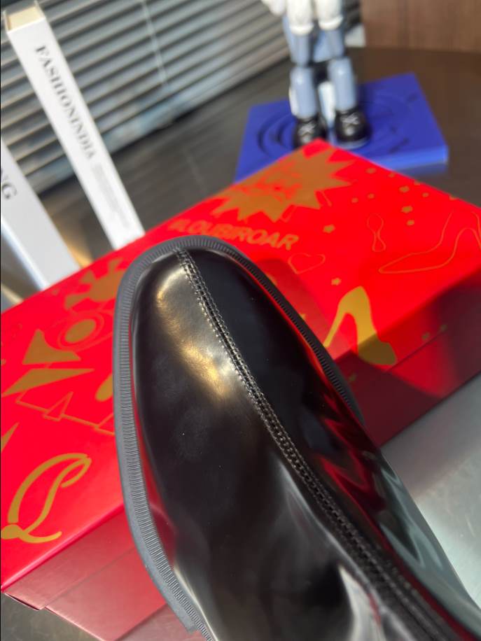 Christian Louboutin Cheney Walk Ankle Boots Black Sneaker - CLS059