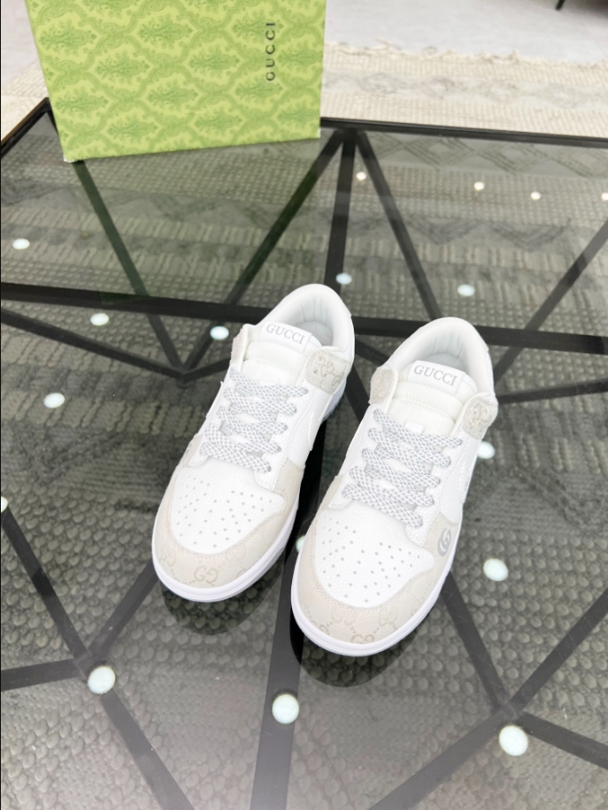 Gucci White Beige Sneaker - GCC160