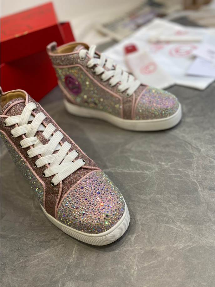 Christian Louboutin Low Top Rose Sneaker - CLS052