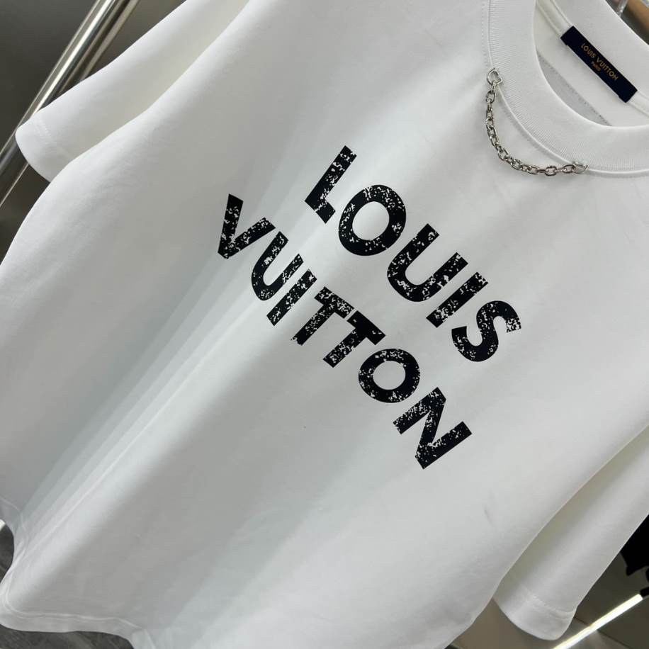 Louis Vuitton White Short Sleeve Shirt - LVTS076