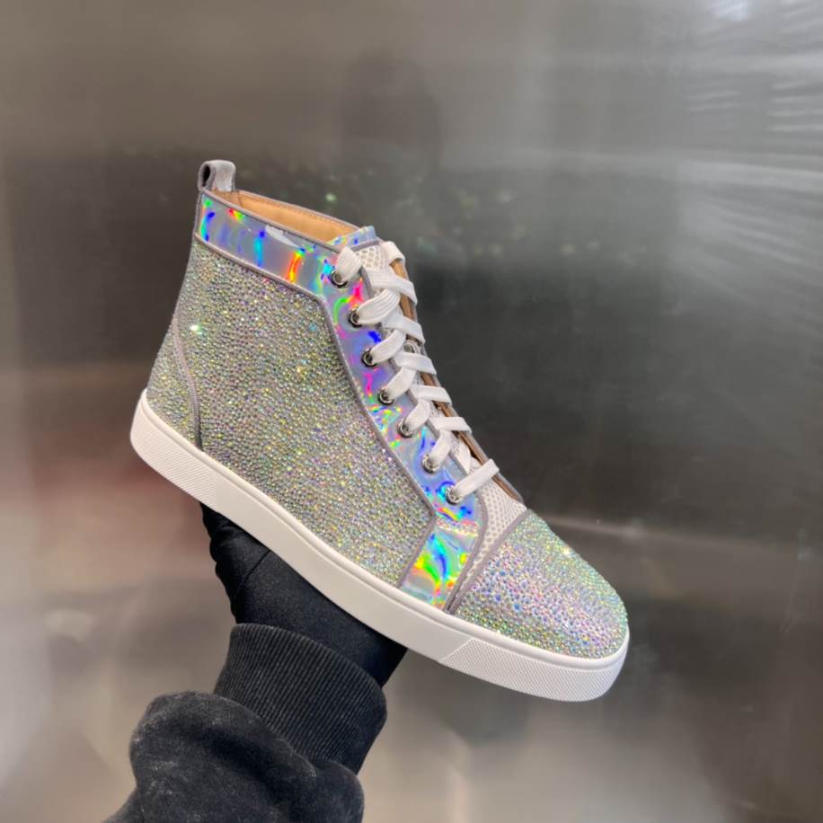 Christian Louboutin Silver Stones Sneaker - CLS056