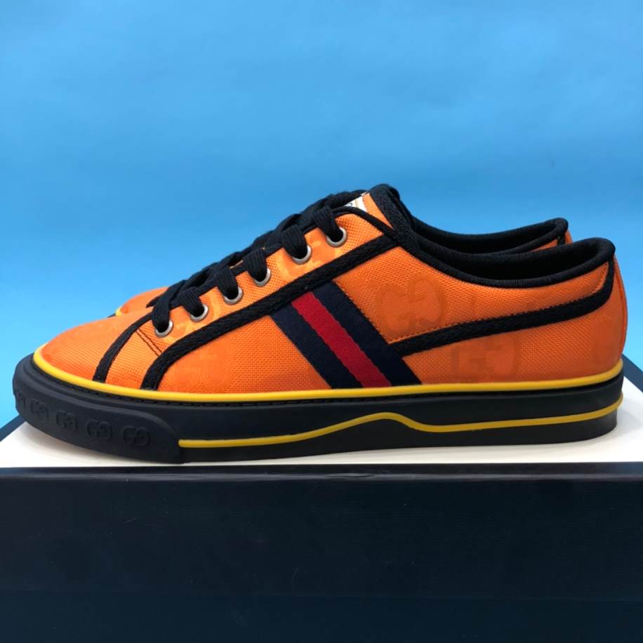 Gucci Off The Grid Orange Sneakers - GCC183
