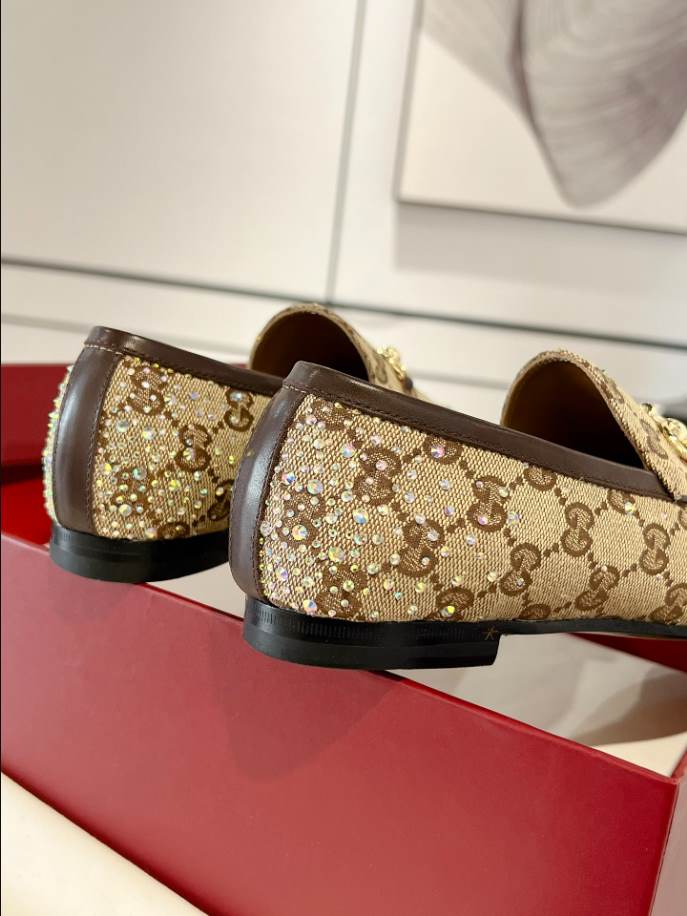 Gucci Jordaan Light Beige Loafer - GL061