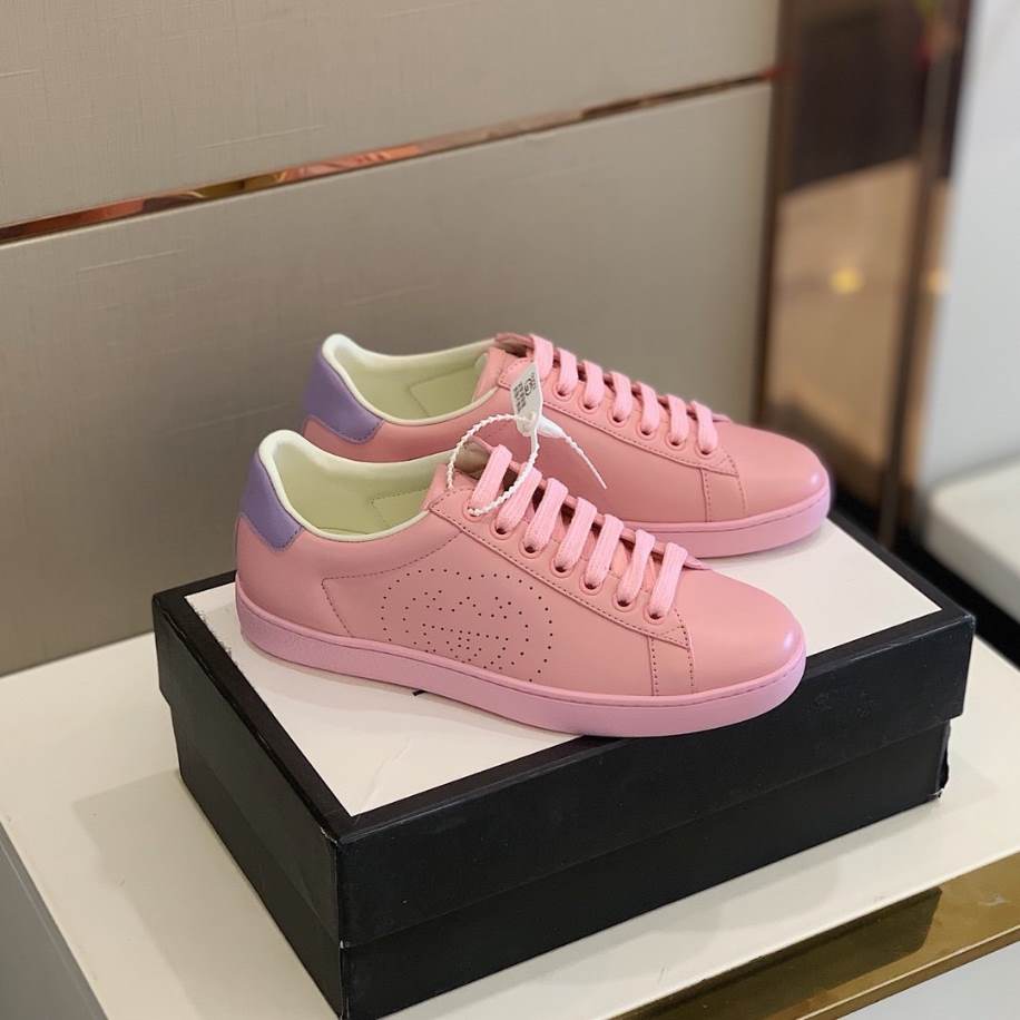 Gucci New Ace Pink Purple Sneakers - GCC211