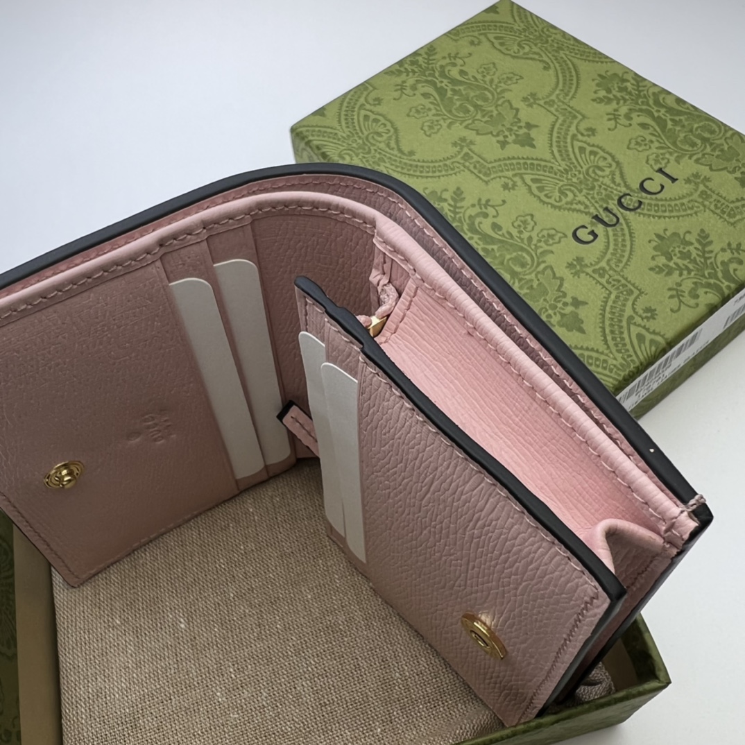 GUCCI X PIKARAR KAWAII ANIMAL-PRINT WALLET - WLG042 GUCCI X PIKARAR KAWAII ANIMAL-PRINT WALLET