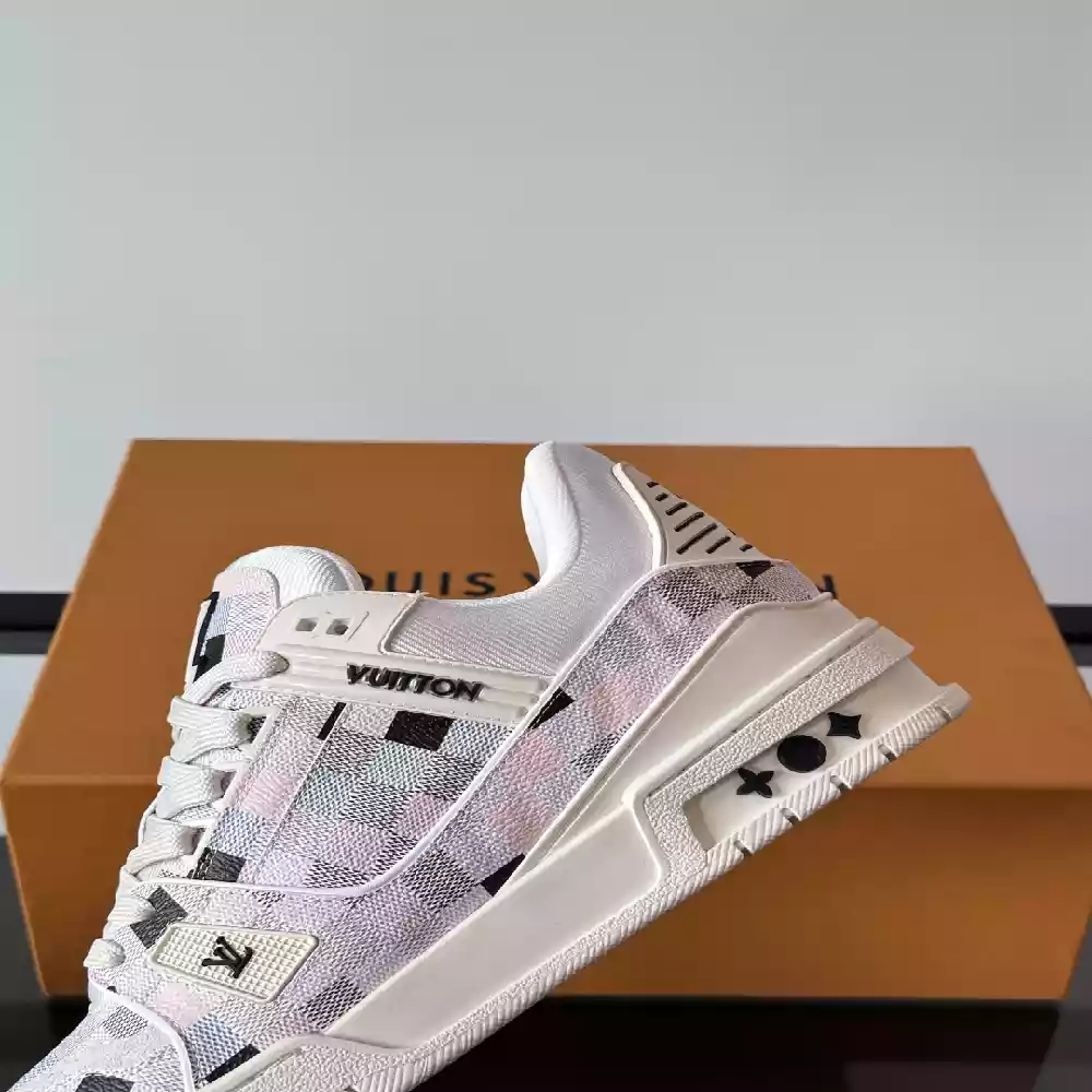 LOUIS VUITTON LV TRAINER MAXI PINK - LVS222 LOUIS VUITTON LV TRAINER MAXI PINK