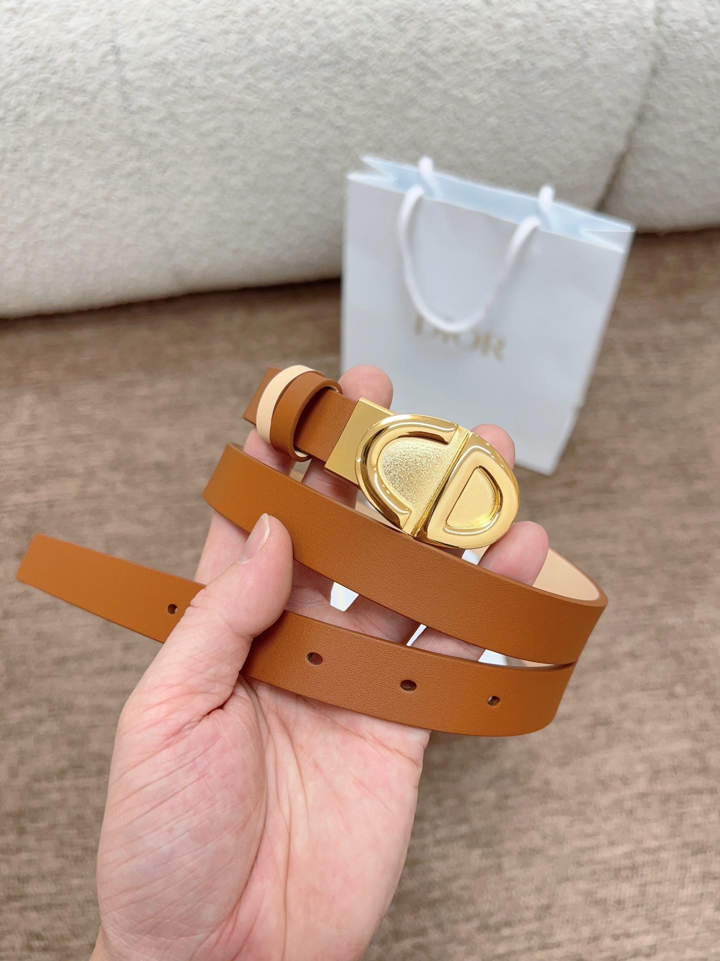 FOREVER DIOR REVERSIBLE BELT - DB003 FOREVER DIOR REVERSIBLE BELT