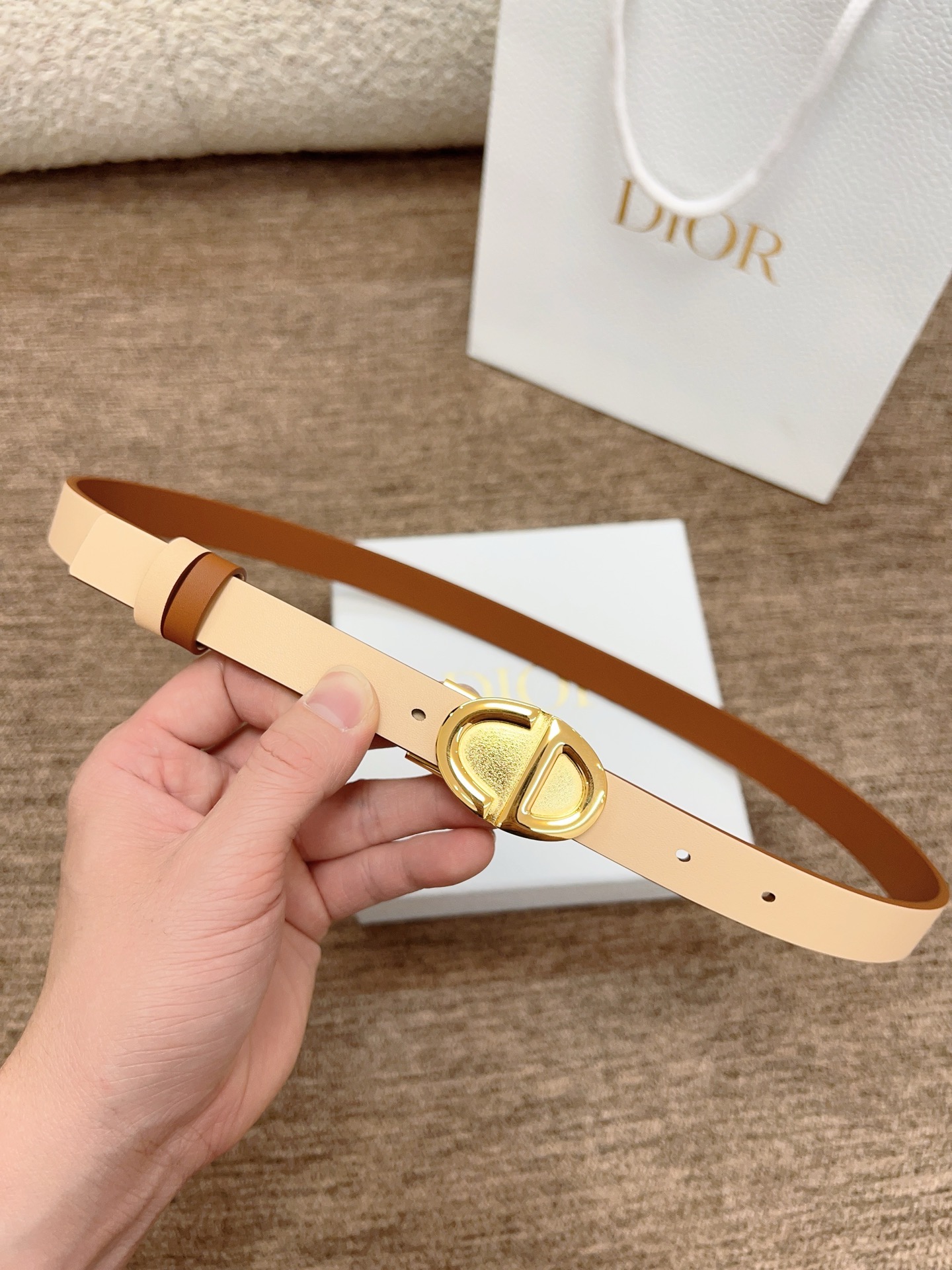 FOREVER DIOR REVERSIBLE BELT - DB003 FOREVER DIOR REVERSIBLE BELT