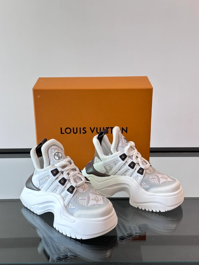Louis Vuitton Trainer Blue Grey Black Sneaker