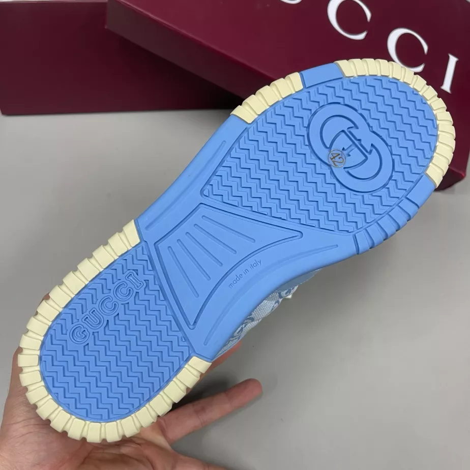 Gucci Re-Web Trainer White Sneakers - GCC208