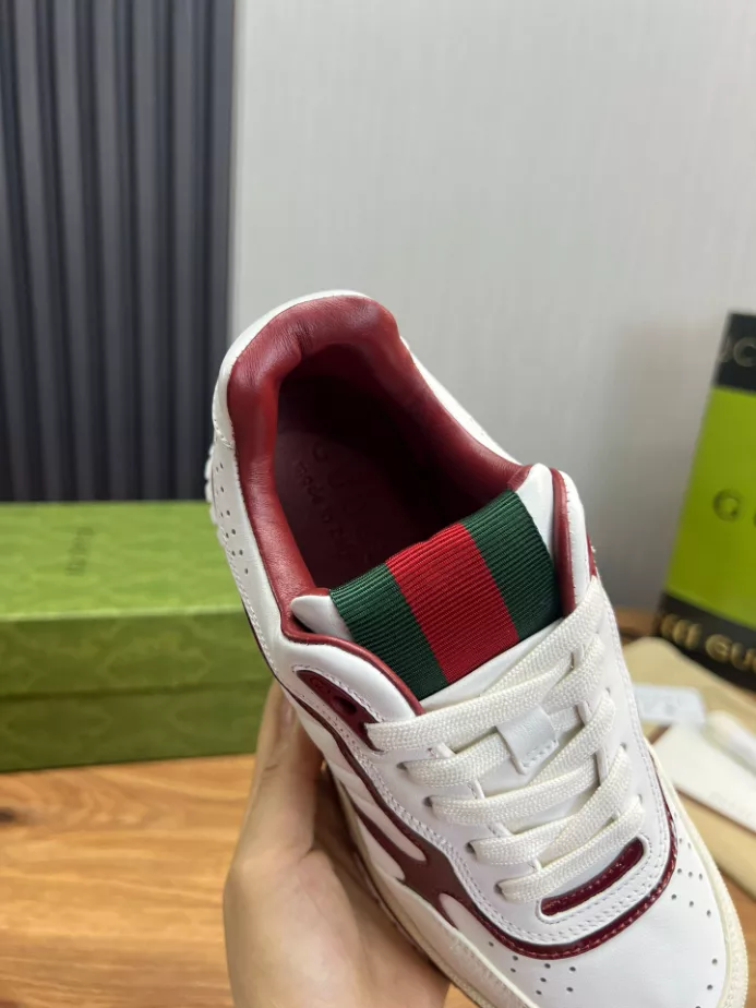 Gucci Re-Web Trainer White Sneakers - GCC208