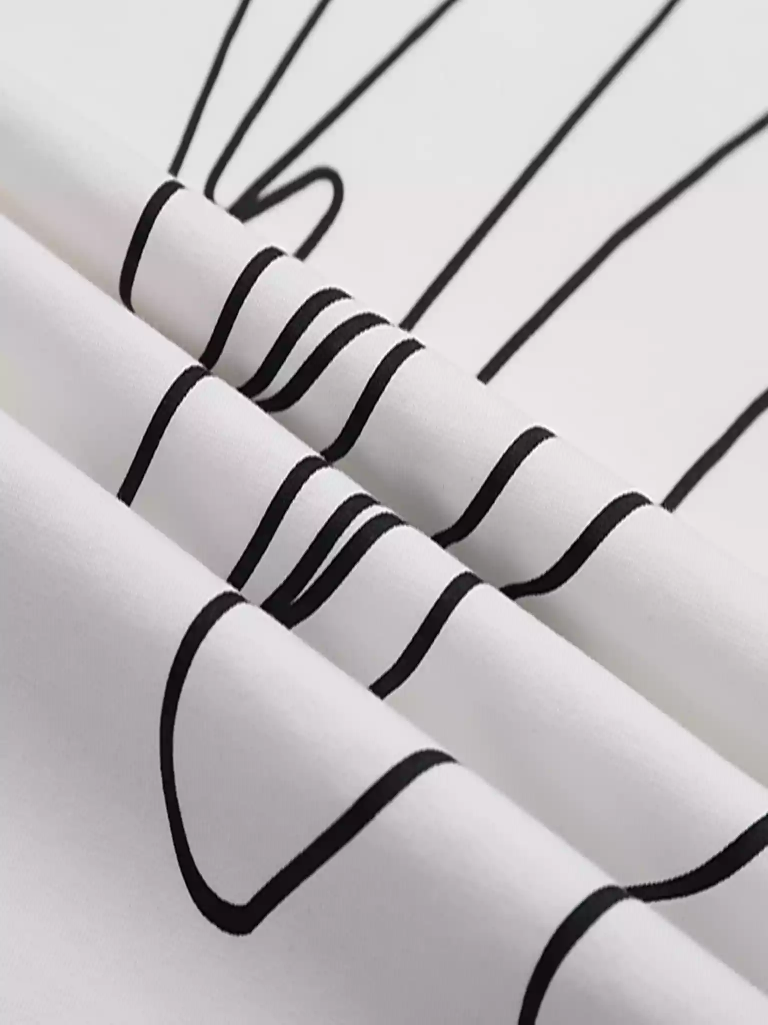 Off-White White Wave Out T-Shirt - OWS012 Off-White White Wave Out T-Shirt