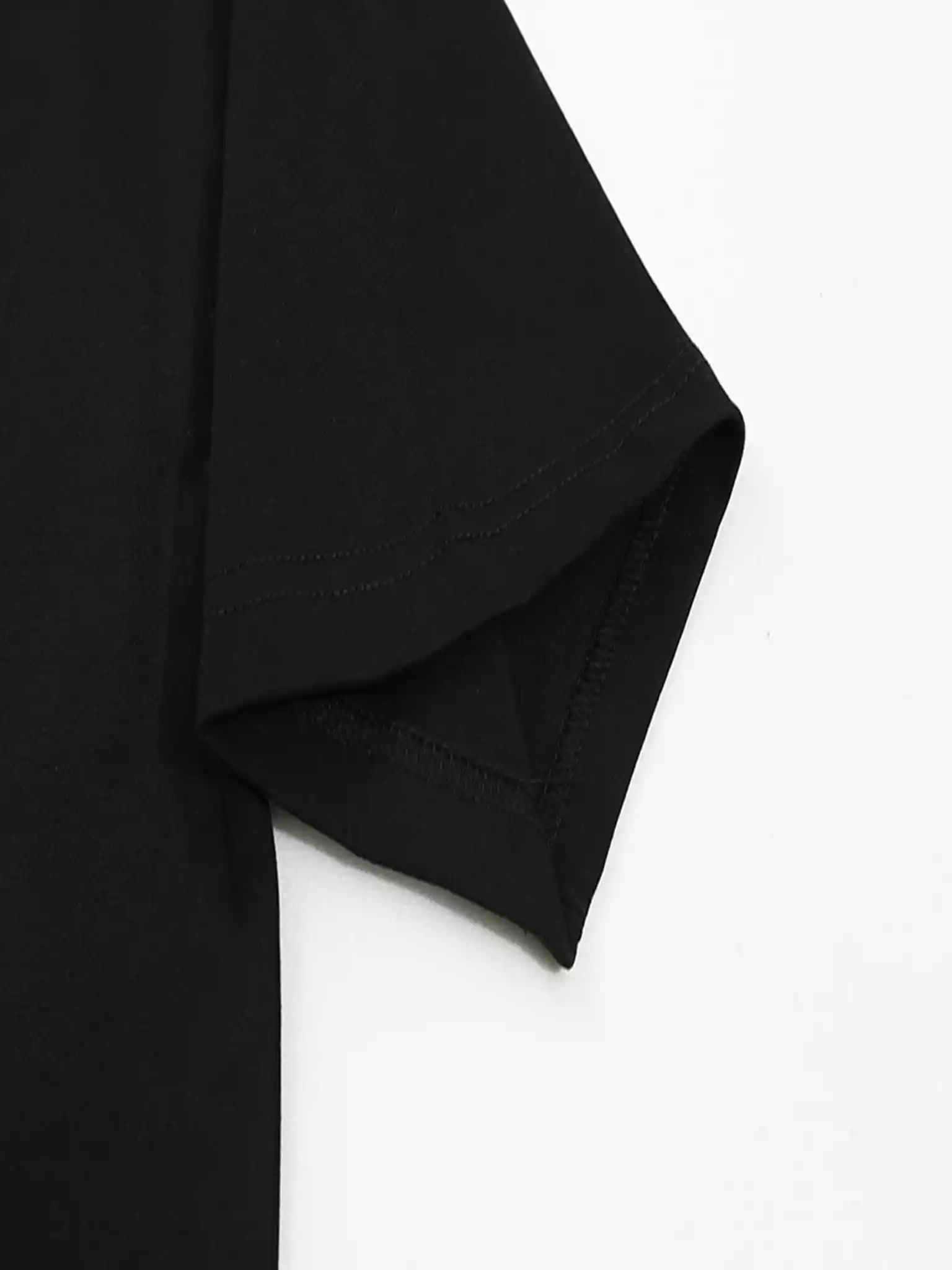 PAINT SCRIPT OVER SKATE S/S TEE IN BLACK - OWS019 PAINT SCRIPT OVER SKATE S/S TEE IN BLACK