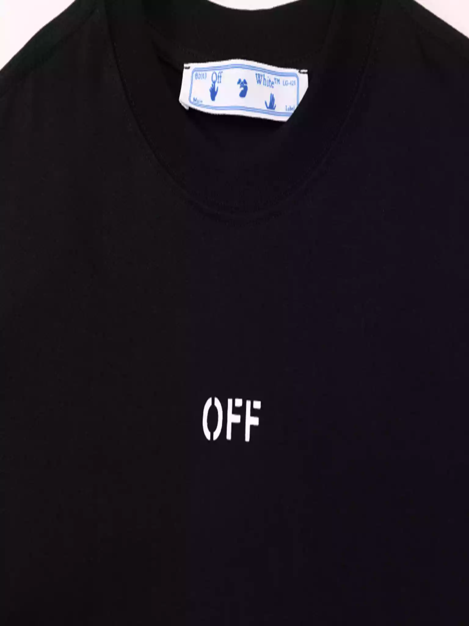 Off-White Black Double Moon Arrow - OWS022 Off-White Black Double Moon Arrow