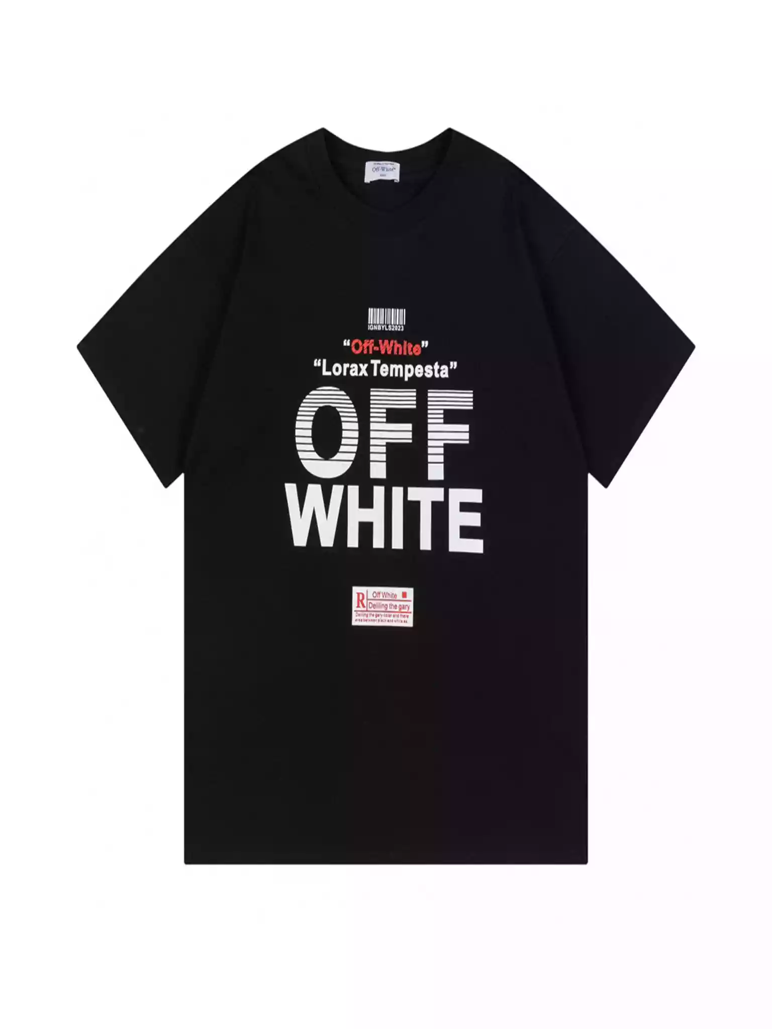 T-shirt Off-White Lorax Tempesta - OWS045 T-shirt Off-White Lorax Tempesta