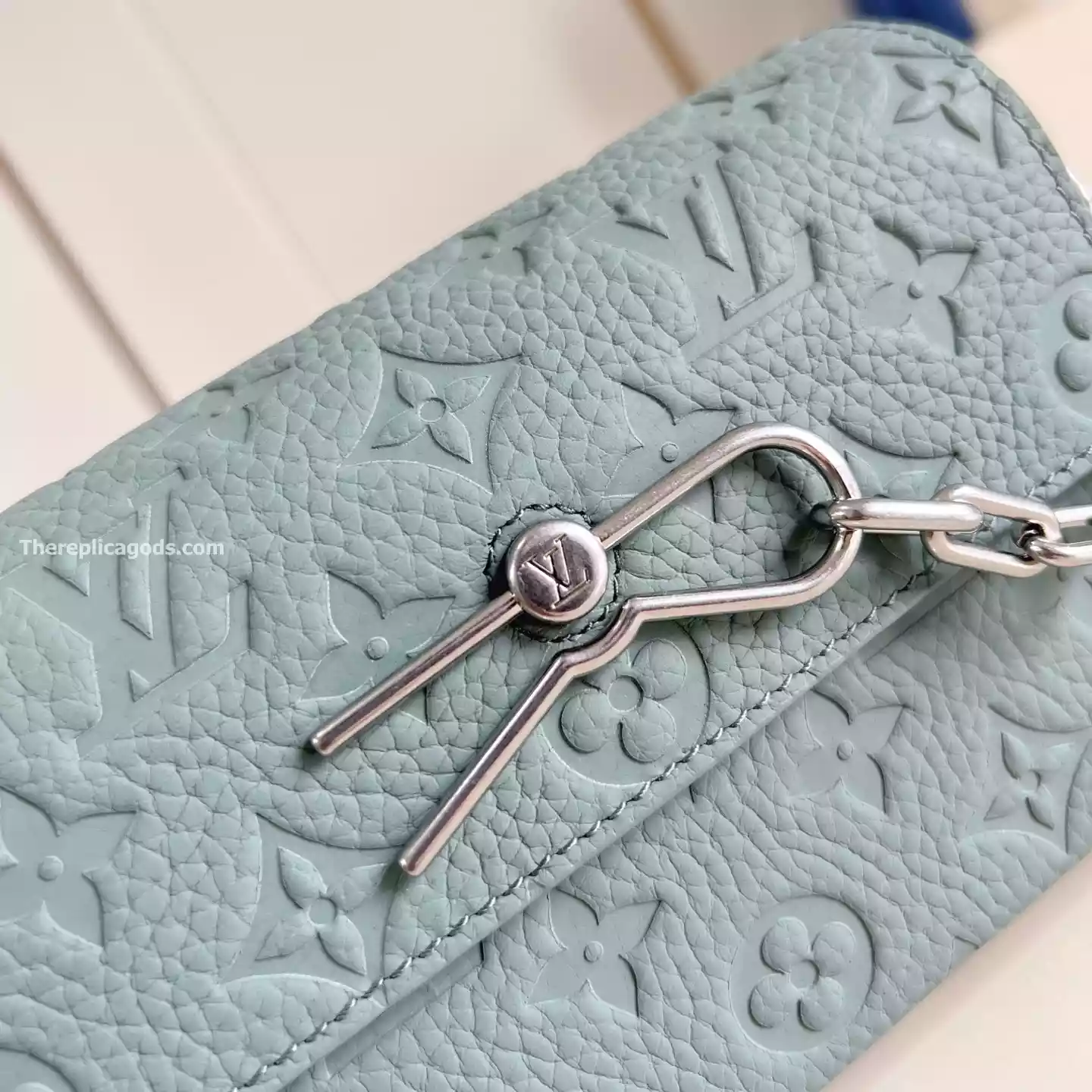 STEAMER BAG MISTY LAKE TAURILLON MONOGRAM - LW311 STEAMER BAG MISTY LAKE TAURILLON MONOGRAM