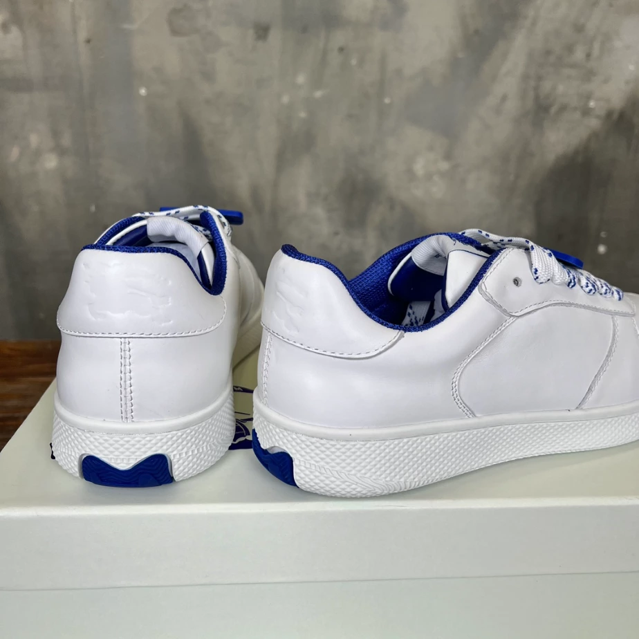 BURBERRY LEATHER TERRACE SNEAKERS - BBR086