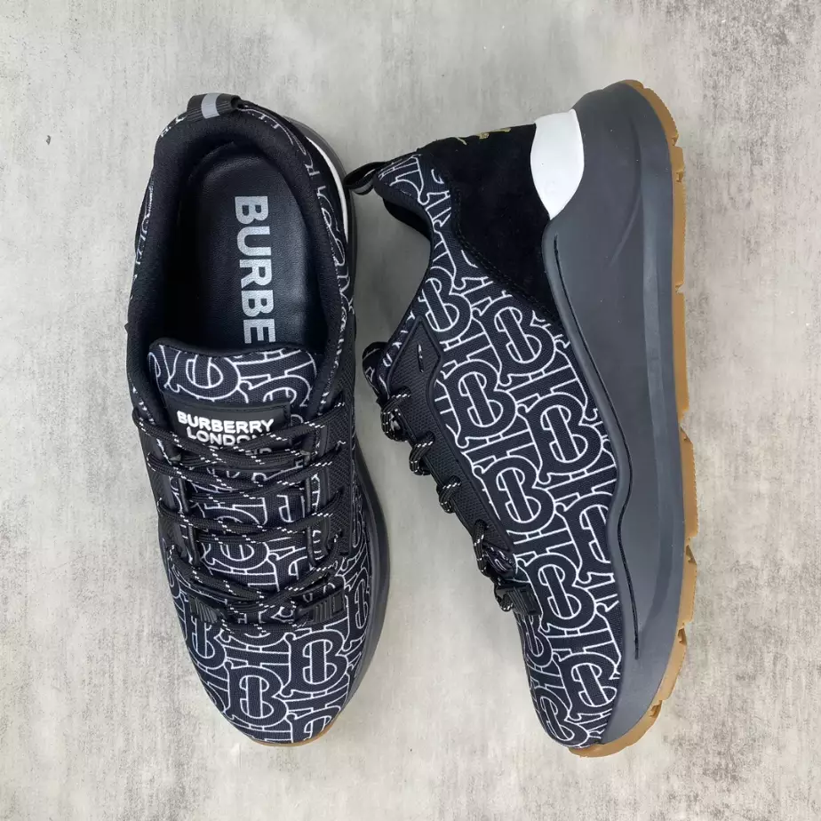 BURBERRY PLATFORM SNEAKERS - BBR059