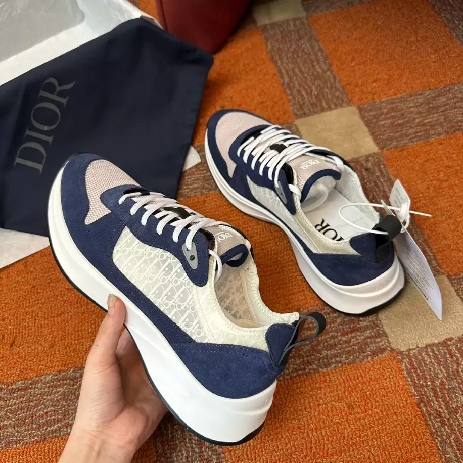 DIOR B25 RUNNER CASUAL SNEAKERS