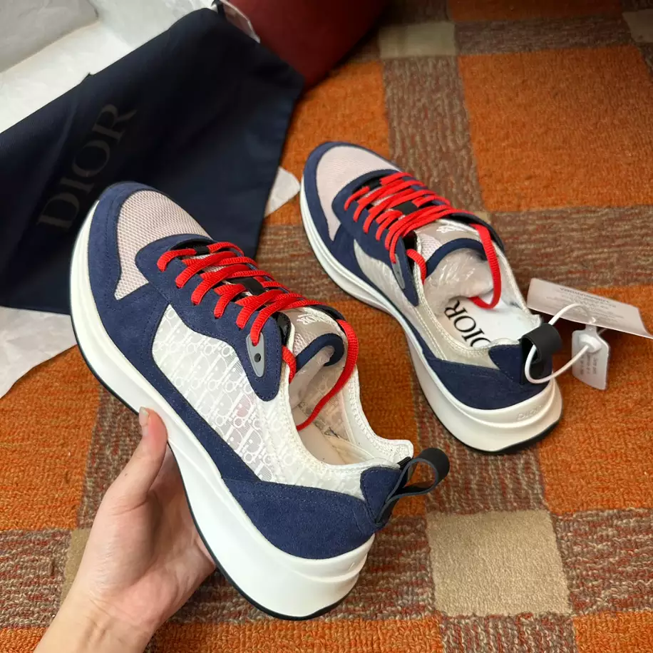 DIOR B25 RUNNER CASUAL SNEAKERS