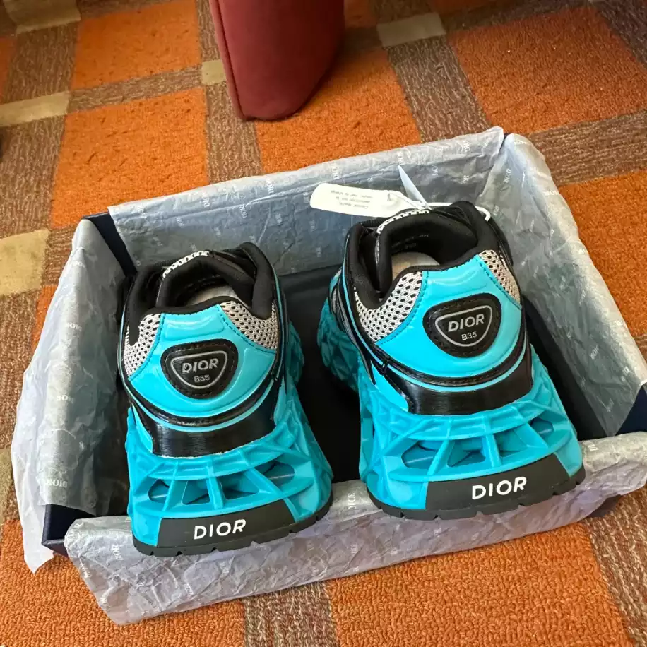 DIOR B35 BLADE COUPLE SNEAKERS