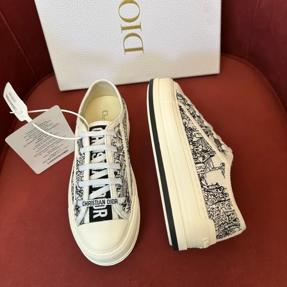 DIOR COUPLE LOW TOP B27 CASUAL SNEAKERS