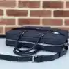 GUCCI OPHIDIA GG CANVAS MEDIUM BRIEFCASE BLUE 2024 - BG086 GUCCI OPHIDIA GG CANVAS MEDIUM BRIEFCASE BLUE 2024