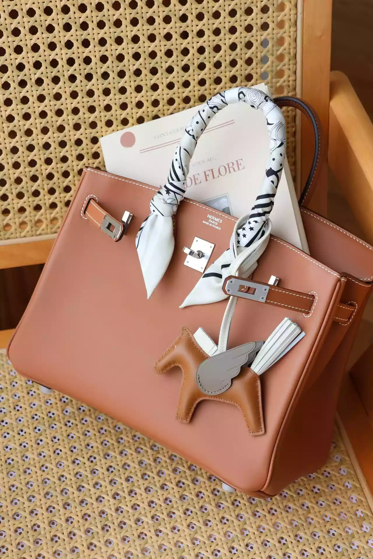 Hermès | Birkin Desordre 30cm | Gold Togo and Swift - HW189 Hermès | Birkin Desordre 30cm | Gold Togo and Swift