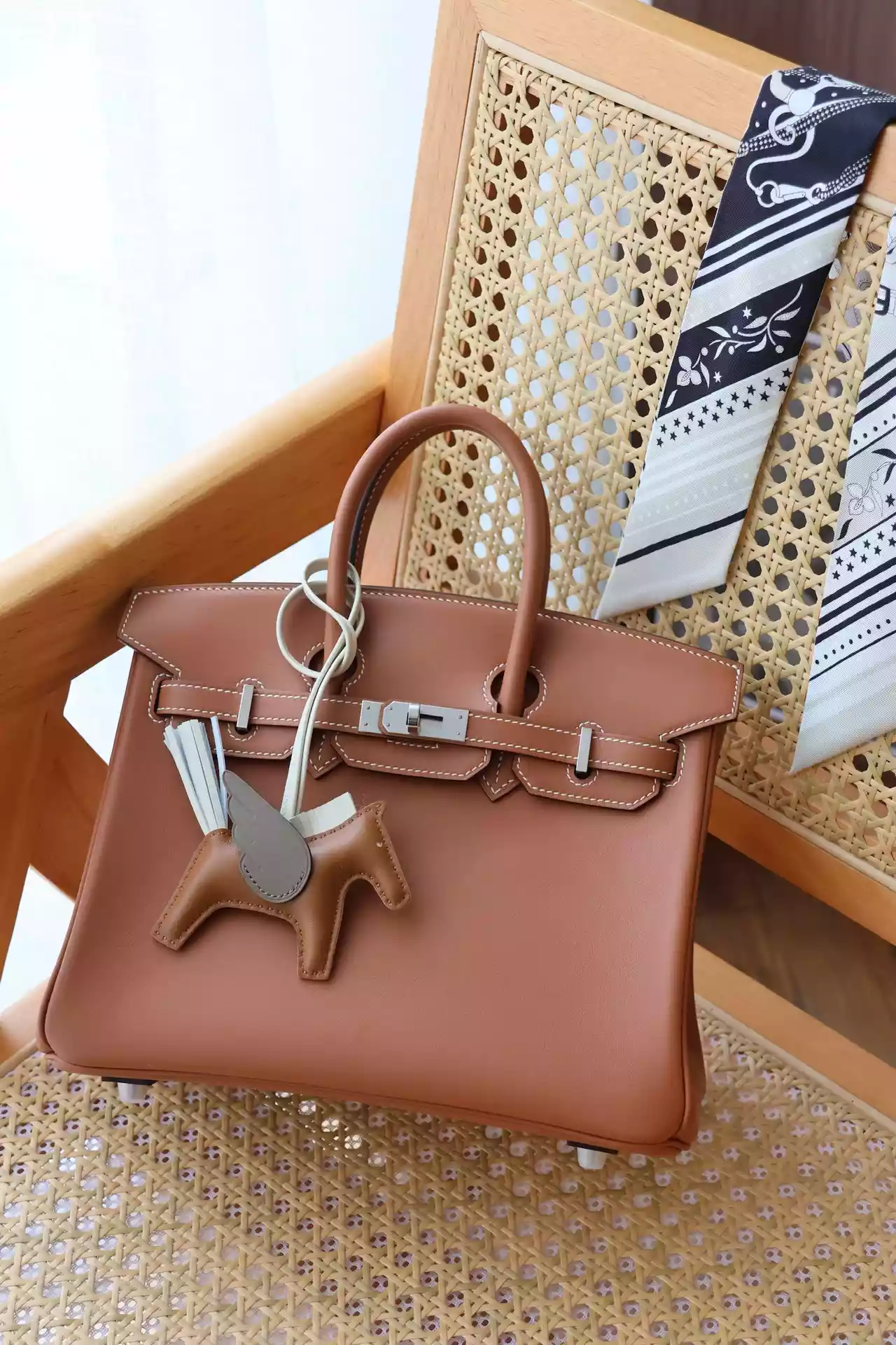 Hermès | Birkin Desordre 30cm | Gold Togo and Swift - HW189 Hermès | Birkin Desordre 30cm | Gold Togo and Swift