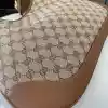 GUCCI B MEDIUM SHOULDER BAG IN GG CANVAS BROWN 2025 - BG104 GUCCI B MEDIUM SHOULDER BAG IN GG CANVAS BROWN 2025