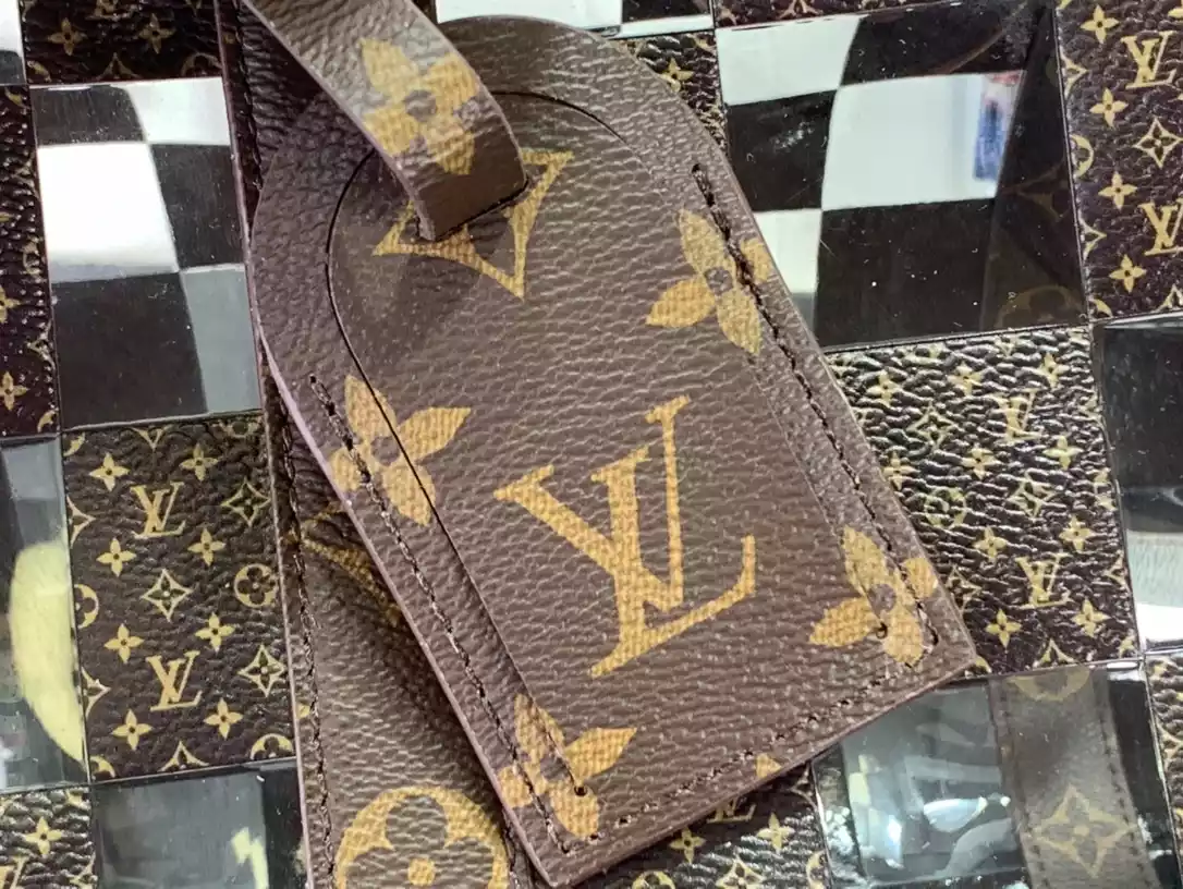 KEEPALL BAG IN WHITE, GREY AND BROWN - LW364 DISCOVERY BACKPACK PM SKY BLUE MONOGRAM CANVAS