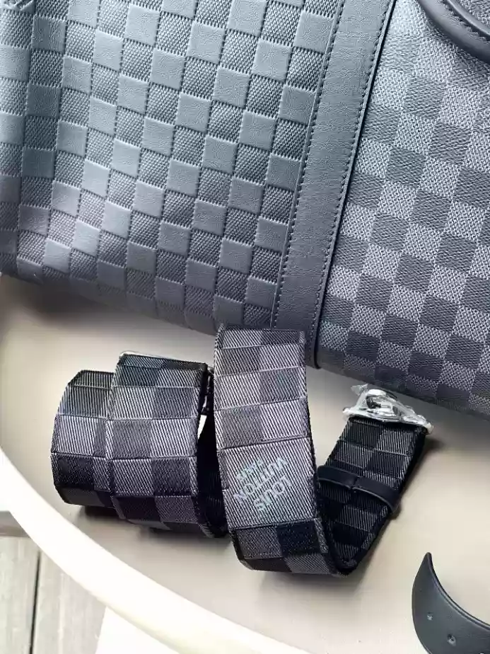 KEEPALL BANDOULIERE 50 BAG BLACK GRAPHITE N40443 - LW367 DISCOVERY BACKPACK PM SKY BLUE MONOGRAM CANVAS